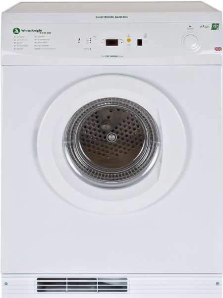White Knight ECO86A freestanding Front-load 7kg A White tumble dryer