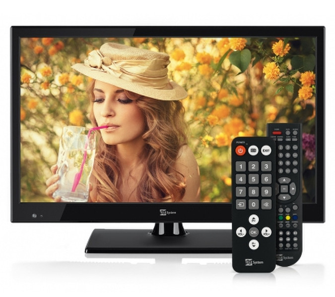 TELE System Palco22 LED06T 21.5Zoll Full HD Schwarz LED-Fernseher