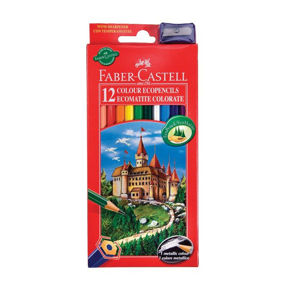 Faber-Castell CF12 12шт цветной карандаш