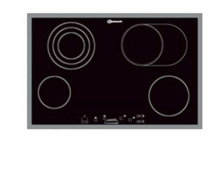 Bauknecht ESB 8740 Built-in Induction Black,Stainless steel hob
