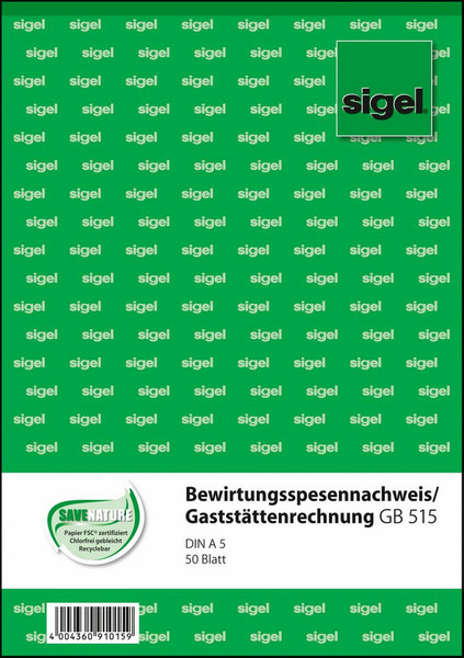 Sigel GB515 Geschäftsformular