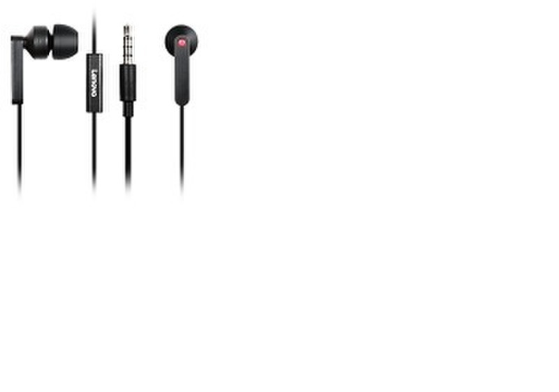 Lenovo 4XD0J65079 Intraaural In-ear Black headphone