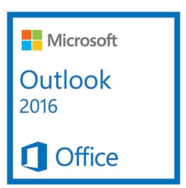 Microsoft Outlook 2016, SNGL, OLP NL