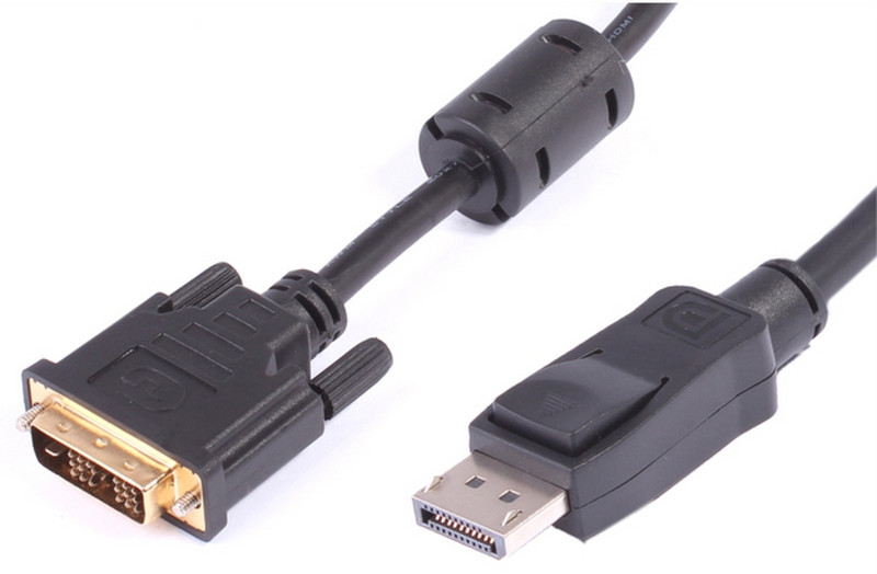 Uniformatic 3m Displayport - DVI m/m 3m DisplayPort DVI Schwarz