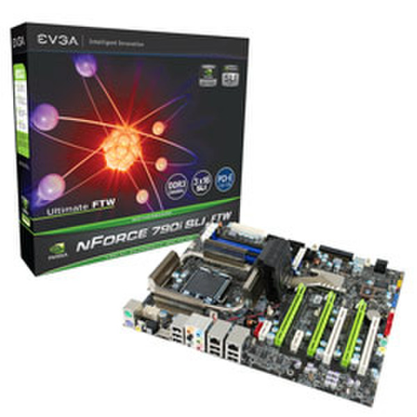 EVGA nForce 790i Socket T (LGA 775) ATX материнская плата