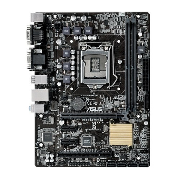 ASUS H110M-C Intel H110 LGA1151 Микро ATX материнская плата