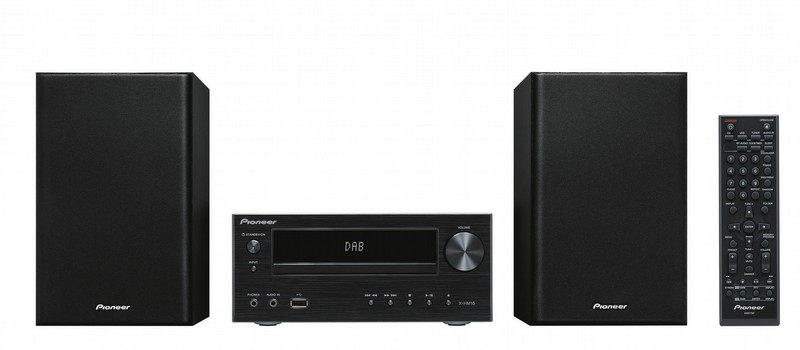 Pioneer X-HM15BTD-K Micro-Set 30W Schwarz Home-Stereoanlage