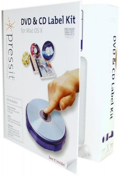 Pressit !CD/DVD sticker-label pack for OSX самоклеящийся ярлык