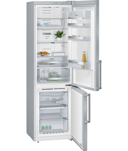 Siemens KG39NEI40 freestanding 269L 86L A+++ Stainless steel fridge-freezer