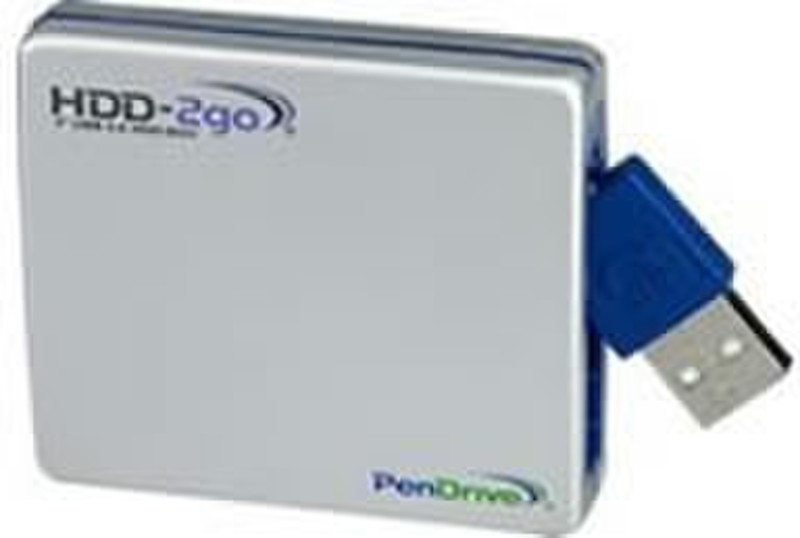 Pendrive USB Pen Drive HDD-2Go 2.0 5ГБ Cеребряный внешний жесткий диск