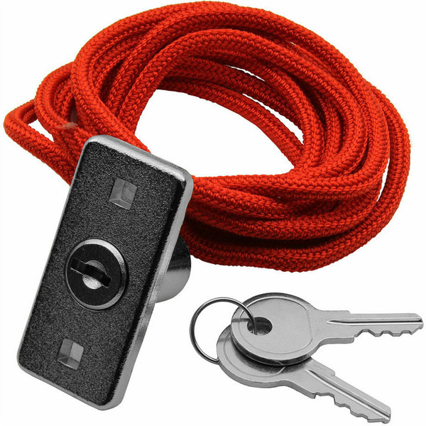 Chamberlain 1702REV Red,Stainless steel cable lock
