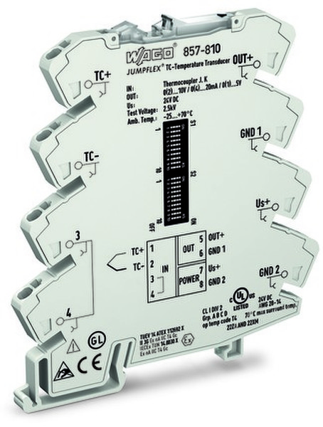 Wago 857-810 Grey electrical relay