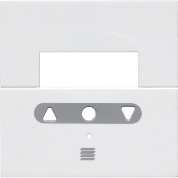 Hager WYA410 White socket-outlet