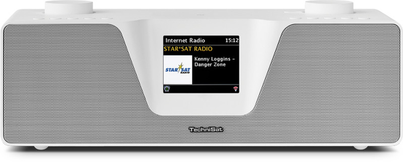 TechniSat DigitRadio 510 Internet Analog & digital Weiß Radio