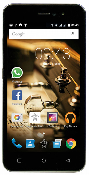 Mediacom PhonePad X525U 4G 16ГБ Черный, Золотой