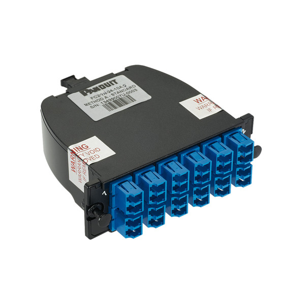 Panduit FC29N-12-10AF LC 1pc(s) Black fiber optic adapter