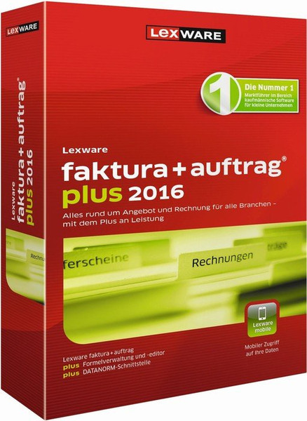 Lexware Faktura + Auftrag Plus 2016