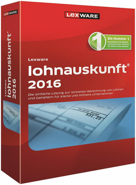 Lexware Lohnauskunft 2016 v24