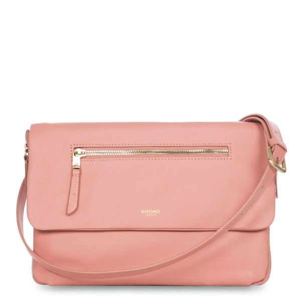 Knomo 20-049-BLU Unterarmtasche Leder Pink Damen-Handtasche