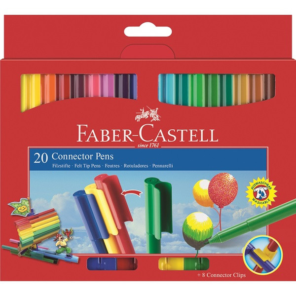 Faber-Castell 155520 Разноцветный фломастер