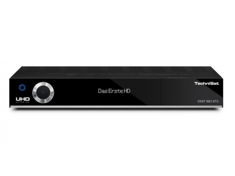 TechniSat DIGIT ISIO STC Cable,Ethernet (RJ-45),Satellite Full HD Black TV set-top box