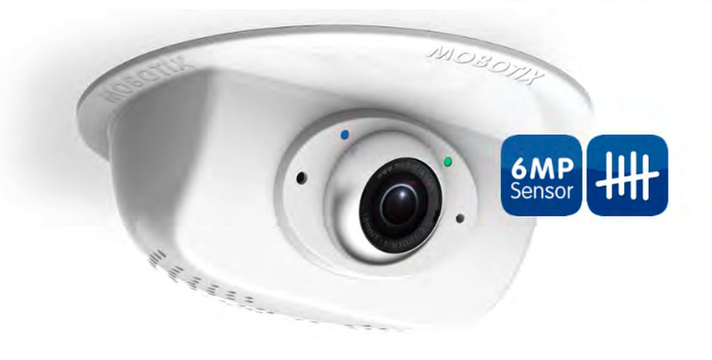 Mobotix p25 IP security camera Для помещений Dome Белый