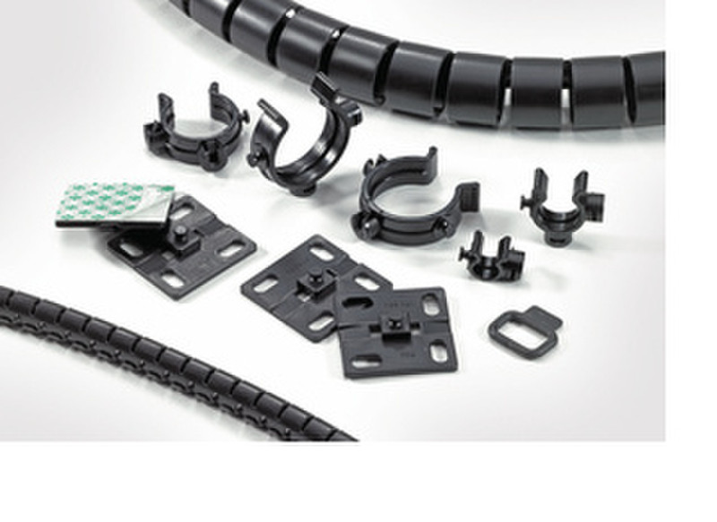 Hellermann Tyton 161-64008 Black 50pc(s) cable clamp