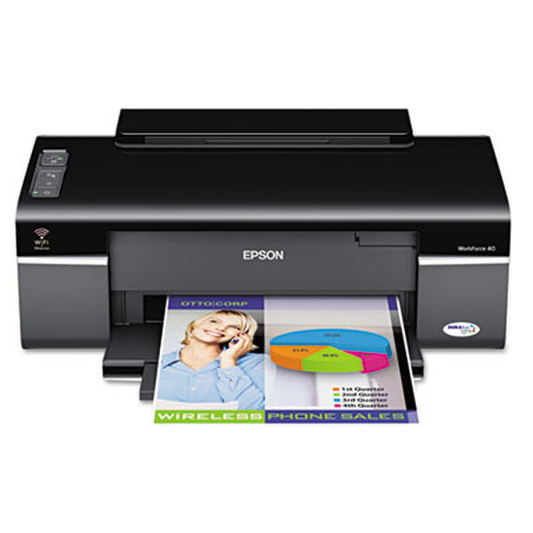 Epson WorkForce 40 Цвет 5760 x 1440dpi A4 Wi-Fi струйный принтер