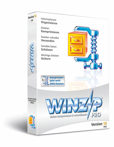 Globell WinZip 12 Pro, 1 User, DE