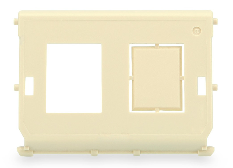 ASSMANN Electronic DN-93844-OD-1 Ivory switch plate/outlet cover