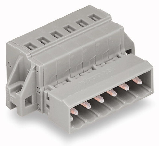 Wago 231-602/019-000 2P Grey electrical terminal block