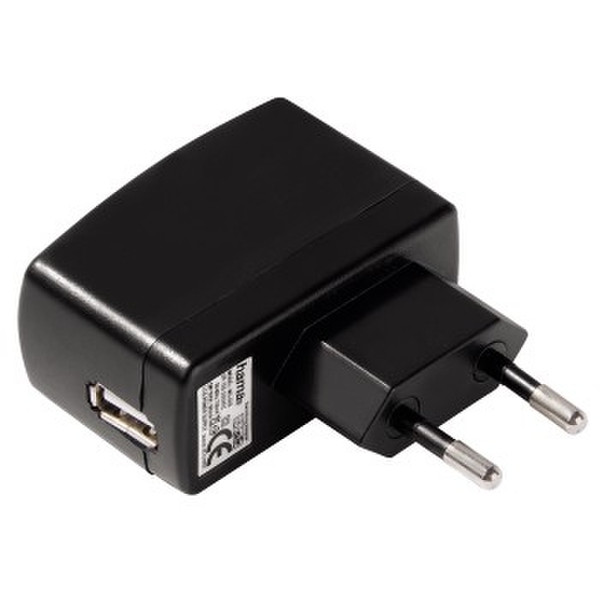 Hama USB Quick and Travel Charger Black power adapter/inverter