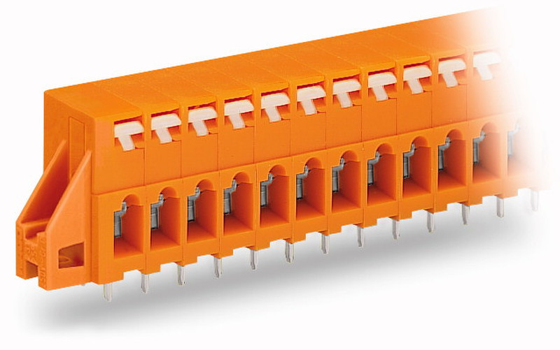 Wago 741-232 2P Orange Elektrischer Anschlussblock