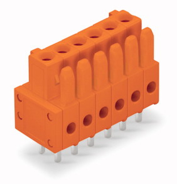 Wago 734-503 3P Orange Elektrischer Anschlussblock