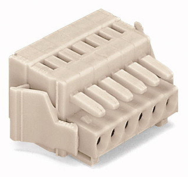 Wago 734-105/037-000 5P Beige Elektrischer Anschlussblock