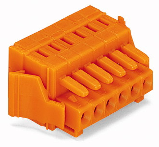 Wago 734-212/037-000 12P Orange Elektrischer Anschlussblock