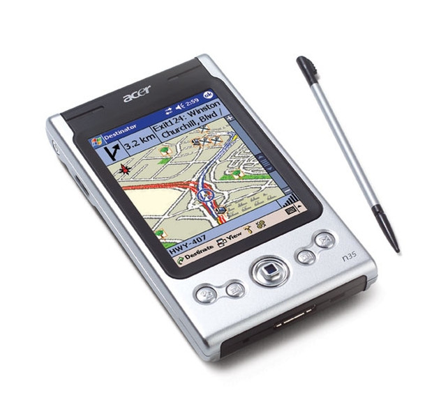 Acer n35 GPS 240 x 320pixels 165g handheld mobile computer