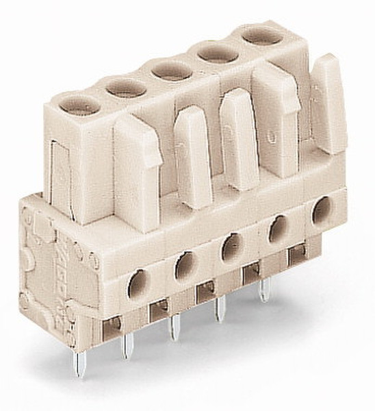 Wago 722-140 10P Серый electrical terminal block