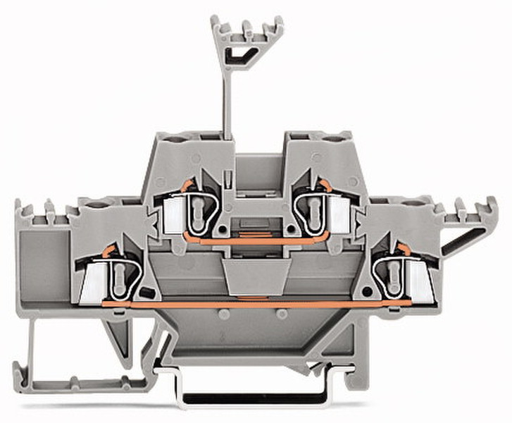 Wago 280-513 4P Серый electrical terminal block