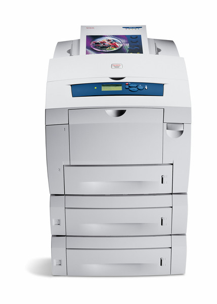 Xerox Colour Solid Ink Printer Phaser 8550/ADX 2400 dpi, FinePoint™ 1,150 sheet Цвет 1200 x 1200dpi A4 струйный принтер