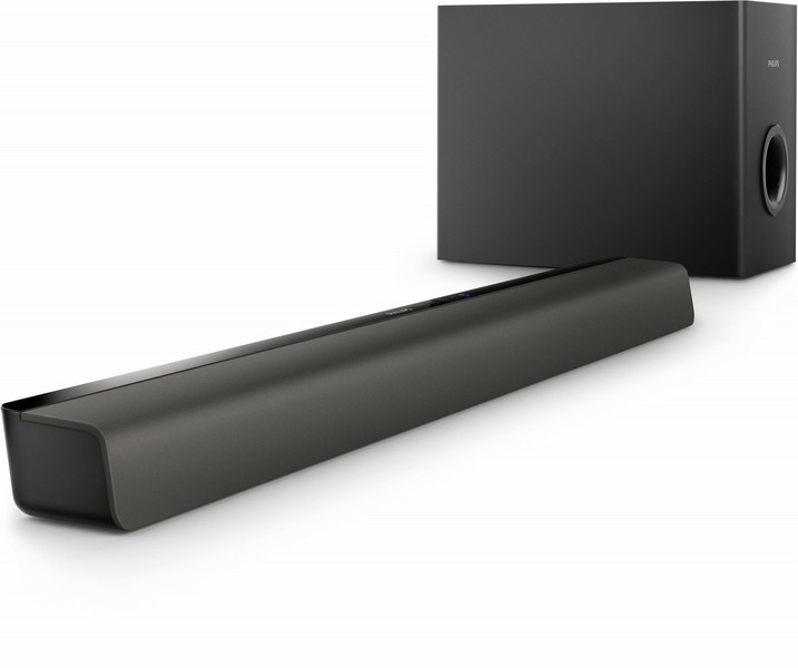 Philips HTL2140B/F7 Wired & Wireless 2.1channels 60W Black soundbar speaker