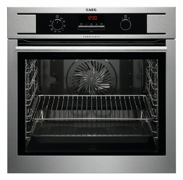 AEG BE500310WM Electric oven 71л A+ Черный, Нержавеющая сталь