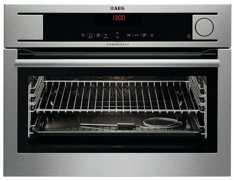 AEG KS8404701M Electric oven 43l A+ Schwarz, Edelstahl