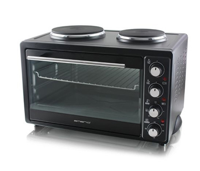 Emerio MO-106590.1 Freestanding Black cooker