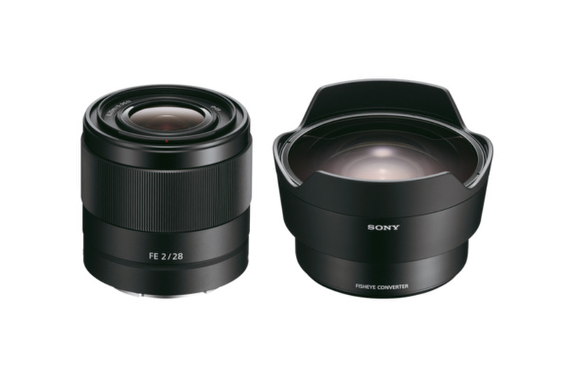 Sony SEL28F20 + SEL057FEC SLR Wide lens Черный