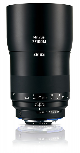 Carl Zeiss Milvus 2/100M SLR Macro lens Black
