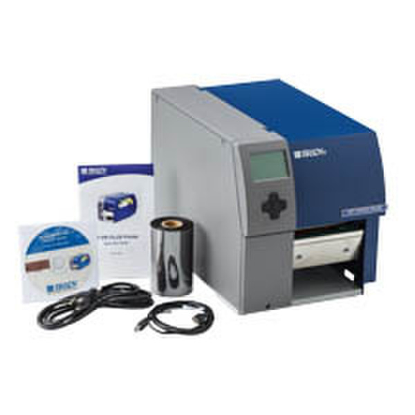 Brady People BP-PR600+ Thermal transfer 600 x 600DPI Blue,Grey label printer