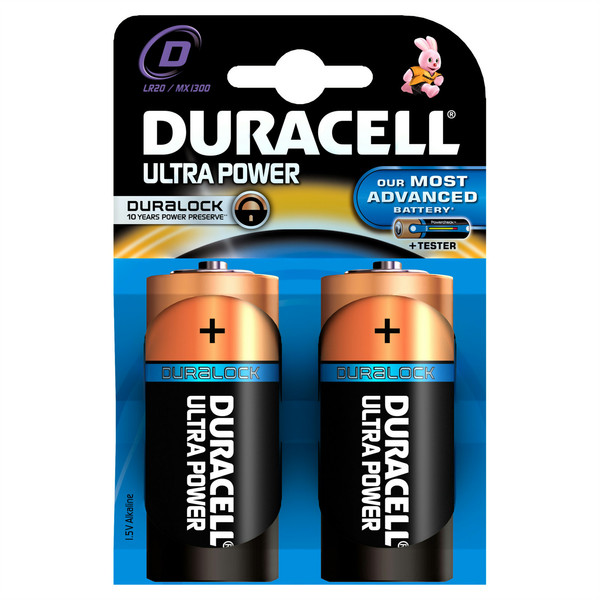 Duracell Ultra Power Alkaline 1.5V non-rechargeable battery