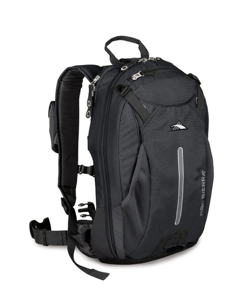 High Sierra Symmetry 18 Unisex 18L Polyester,Polyurethane Black,Grey travel backpack