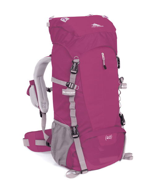 High Sierra Pinaleno 40W Female 40L Polyester,Polyurethane Grey,Pink travel backpack